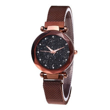 Load image into Gallery viewer, Purple Vibrato Starry Sky Magnetic Watch