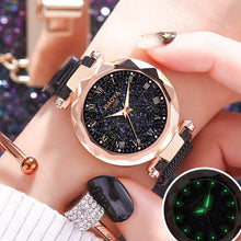 Load image into Gallery viewer, Starry Sky Wrist Watch Casual Multiple Colour Steel Mesh Belt